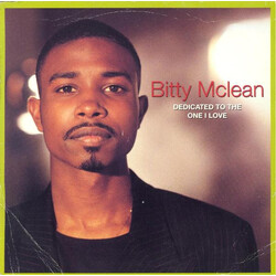 Bitty Mclean Dedicated To The One I Love USED VINYL 7INCH 45 RPM SINGLE