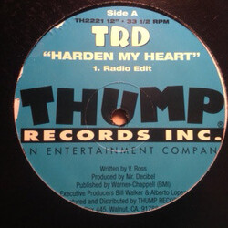 TRD (2) Harden My Heart USED VINYL 12INCH 33 S RPM