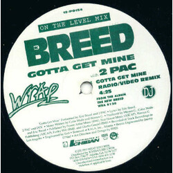 MC Breed Gotta Get Mine USED VINYL 12INCH