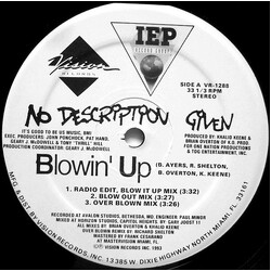 No Description Given Blowin' Up USED VINYL 12INCH 33 S RPM
