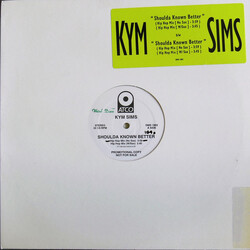 Kym Sims Shoulda Known Better USED VINYL 12INCH 33 S RPM PROMO