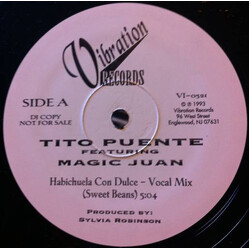 Tito Puente / Magic Juan Habichuela Con Dulce USED VINYL 12INCH 33 S RPM PROMO
