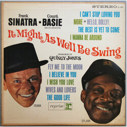 Frank Sinatra / Count Basie Orchestra / Quincy Jones It Might As Well Be Swing Vinyl LP USED