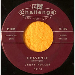 Jerry Fuller Shy Away / Heavenly USED VINYL 7INCH 45 RPM SINGLE