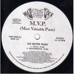M.V.P. (5) No More Rain USED VINYL 12INCH 33 S RPM PROMO