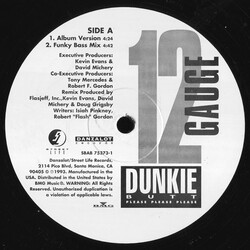 12 Gauge Dunkie Butt (Please Please Please) USED VINYL 12INCH 33 S RPM PROMO