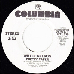Willie Nelson Pretty Paper USED VINYL 7INCH 45 RPM SINGLE PROMO