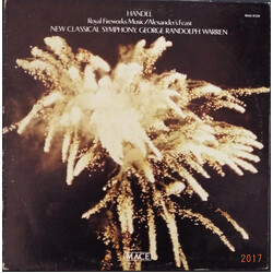 Georg Friedrich Händel / New Classical Philharmony / George Randolph Warren Royal Fireworks Music / Alexander's Feast Vinyl LP USED