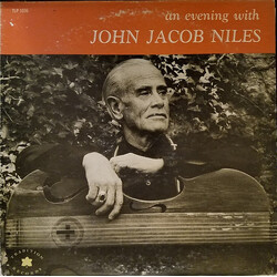 John Jacob Niles An Evening With John Jacob Niles Vinyl LP USED