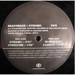 Ready Made Dynamo USED VINYL 12INCH EP STEREO