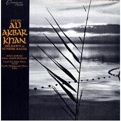 Ali Akbar Khan Pre-Dawn To Sunrise Ragas Vinyl LP USED