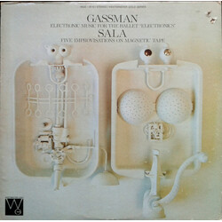 Remi Gassmann / Oskar Sala Electronic Music For The Ballet "Electronics" / Five Improvisations On Magnetic Tape Vinyl LP USED
