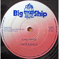 Jack Radics All Of Me Vinyl 12" USED