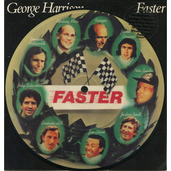 George Harrison Faster USED VINYL 7INCH 45 RPM SINGLE PICTURE DISC