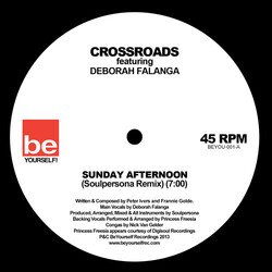Crossroads (9) / Deborah Falanga Sunday Afternoon USED VINYL 12INCH SINGLE 45 RPM