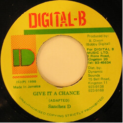 Sanchez Give It A Chance USED VINYL 7INCH 45 RPM