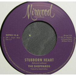 The Sheppards Stubborn Heart / How Do You Like It USED VINYL 7INCH 45 RPM SINGLE REISSUE MONO