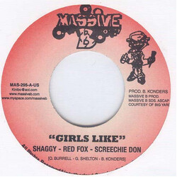 Shaggy / Red Fox (2) / Screechy Dan / Ziggi Girls Like / Good Over Evil USED VINYL 7INCH 45 RPM