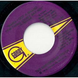 Undisputed Truth (2) Mama I Got A Brand New Thing (Don't Say No) / Gonna Keep On Tryin' Till I Win Your Love USED VINYL 7INCH 45 RPM