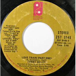 Bunny Sigler Love Train USED VINYL 7INCH SINGLE 45 RPM