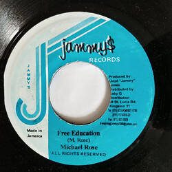Michael Rose Free Education USED VINYL 7INCH 45 RPM