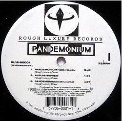 Rough Luxury Crew Pandemonium USED VINYL 12INCH 33 S RPM