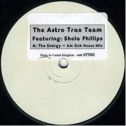 Astrotrax / Shola Phillips The Energy USED VINYL 12INCH WHITE LABEL
