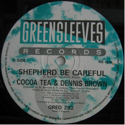 Cocoa Tea / Dennis Brown Shepherd Be Careful Vinyl 12" USED