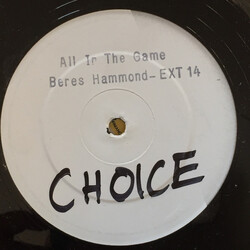 Beres Hammond / Yasar Afai All In The Game / Honor Vinyl 12" USED