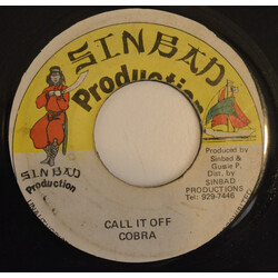 Mad Cobra Call It Off USED VINYL 7INCH 45 RPM