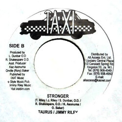Bounty Killer / Bunny Rugs / Tarrus Riley / Jimmy Riley Down In The Ghetto / Stronger USED VINYL 7INCH