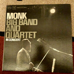 Thelonious Monk Big Band And Quartet In Concert Vinyl LP USED