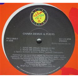 Chaka Demus & Pliers Tease Me USED VINYL 12INCH PROMO