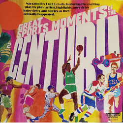 Curt Gowdy (2) Great Sports Moments Of The Century Vinyl LP USED