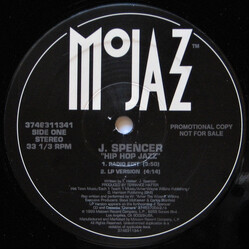 J. Spencer Hip Hop Jazz USED VINYL 12INCH 33 S RPM SINGLE PROMO STEREO