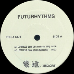 Various Futurhythms (Album Sampler) USED VINYL 12INCH 33 S RPM PROMO SAMPLER
