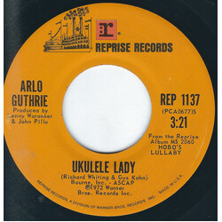 Arlo Guthrie Ukulele Lady / Cooper's Lament USED VINYL 7INCH 45 RPM STEREO