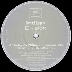 Indigo (3) Division USED VINYL 12INCH 33 S RPM