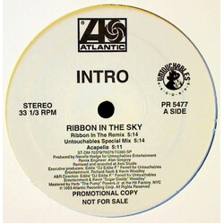 Intro (3) Ribbon In The Sky USED VINYL 12INCH 33 S RPM PROMO STEREO