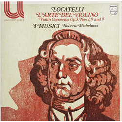 Pietro Antonio Locatelli / I Musici / Roberto Michelucci L'Arte Del Violino Vinyl LP USED