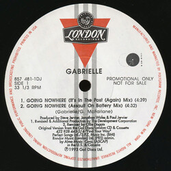 Gabrielle Going Nowhere USED VINYL PROMO 12INCH