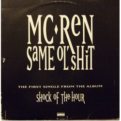 MC Ren Same Ol' Shit USED VINYL 12INCH 33 S RPM