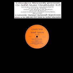 Cosmic Soup Sound System The Solid State Headstate E.P. USED VINYL 12INCH 45 RPM EP