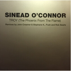 Sinéad O'Connor Troy (The Phoenix From The Flame) USED VINYL 12INCH 33 S RPM