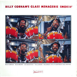 Billy Cobham's Glass Menagerie / Billy Cobham / Dean Brown / Gil Goldstein / Tim Landers Smokin' Vinyl LP USED