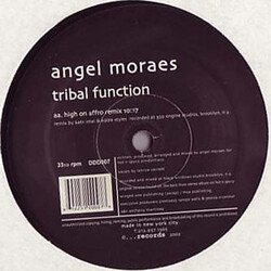 Angel Moraes Tribal Function USED VINYL 12INCH 33 S RPM