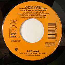 Quincy Jones / Babyface / Tamia / Portrait / Barry White Slow Jams USED VINYL 7INCH 45 RPM