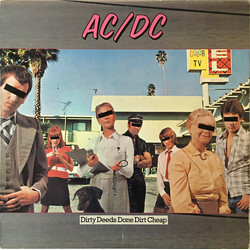 AC/DC Dirty Deeds Done Dirt Cheap Vinyl LP USED
