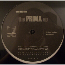 Todd Edwards The Prima EP USED VINYL 12INCH EP