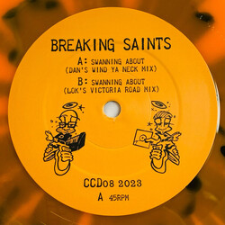 Breaking Saints Swanning About USED VINYL 7INCH 45 RPM